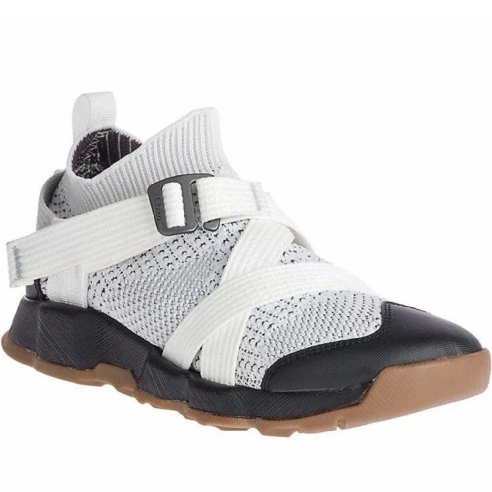 CHACO Z RONIN WHITE KNIT SIZE 9 WOMEN'S SNEAKER $130 JCH107660